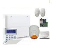 AMC Alarme antivol électronique Kit 534 avec centrale X824 avec module XGPRS 2 capteurs clavier et sirènes