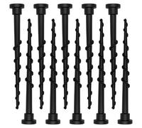 Amcbkyea Lot de 10 Vis de Terre pour Station de Charge Husqvarna Automower 105 305 308 - Piquets de Ancrage Robustes en Plastique Durable, 14 cm - Fixation Stable sans Outil