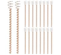 Ameble 18 pièces 30 cm piquets de Jardin en cuivre antennes en cuivre d'électroculture pour Plantes Piquet en Bois avec Bobine de Haute pureté pour Une Croissance Saine du Potager