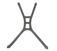 Ameble Harnais de tête de remplacement en Silicone élastique gris pour masque respiratoire complet 6800, sangle tête pour masque sécurité