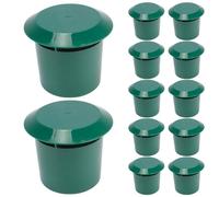 Ameble Lot de 12 pièges à escargots avec Couvercle, en Plastique PP, pour la Protection des Plantes et du Jardin.