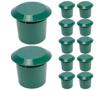 Ameble Paquet de 12 pièges à escargots, appâts à escargots pour Jardin avec Couvercle, collecteur en Plastique PP pour Jardin extérieur, pelouse et Protection des Plantes