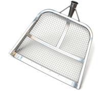 Ameble Pelle de tamisage, Maille de 12 mm, Pelle tamisage à Sable renforcée Robuste avec Cadre soudé pour Le Jardinage, Le du Sol et Le filtrage des Grains, 18, 5 x 14, 2 Pouces