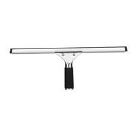 Ameble Raclette de Douche de 45 cm en Caoutchouc et Acier Inoxydable pour parois Douche carrelées et Portes vitrées. sans Manche. Idéale pour Le Nettoyage des parois carrelées des vitres