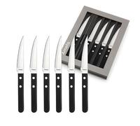 Amefa - 323146 - Lot DE 6 Couteaux Pizza Noir