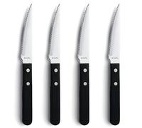 Amefa 700000MBA1RB4 Pizza Ensemble de 4 Couteaux steak Noir