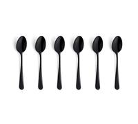 Amefa AUSTIN Lot de 6 cuillères à moka Noir Taille S