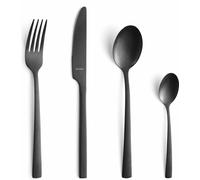 Amefa Besteckset Schäkel, Edelstahl, rostfrei, Schwarz, 15,3 x 6,2 x 25 cm