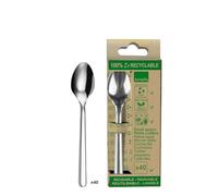 Amefa – Cuillères à café Leaves – Boîte 40 pièces inox 18/0 recyclables 12 cm