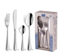 AMEFA - Coffret 24 couverts de table pour 6 personnes - Héléna - Acier inoxydable 18/0, Finition Miroir