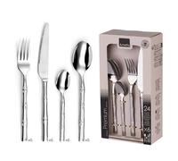 AMEFA - Coffret 24 couverts de table pour 6 personnes - Karma - Acier inoxydable 18/0, Finition Brillante