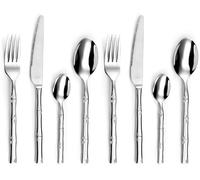 AMEFA - Coffret 24 couverts de table pour 6 personnes - Karma - Acier inoxydable 18/0, Finition Brillante (Lot de 2)