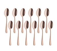 AMEFA - Cuillères à café - Lot de 12 - Austin - Acier inoxydable 18/0, Finition Revêtement PVD mat - Epaisseur 2.5 mm - Longeur 144 mm - Cuivre