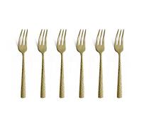 Amefa Fourchettes à gâteau Felicity 15.6 cm lot de 6 Champagne