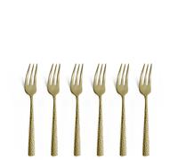 Amefa Fourchettes à gâteau Felicity 15.6 cm lot de 6 Champagne