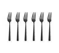 Amefa Fourchettes à gâteau Felicity 15.6 cm lot de 6 Noir