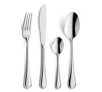 AMEFA - Coffret 24 couverts de table pour 6 personnes - Héléna - Acier inoxydable 18/0, Finition Miroir