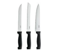 Amefa - Set de 3 couteaux de cuisine - Merlon - Acier inoxydable 13 C, Finition Brillante