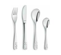 Amefa Set de couverts Forest Friends 4 pièces Acier inoxydable
