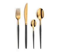 Amefa Soprano Noir Or - 16 couverts - Pour 4 personnes