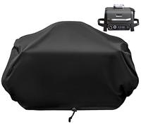 Amerbro Housse pour Barbecue d'extérieur Ninja Woodfire - Housse imperméable pour fumoir Ninja OG701 et OG751 - Anti-décoloration et résistant aux UV - Tissu Oxford 600D très résistant - 48,3 x 61 x