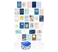 American Greetings Assortiment de cartes juives de luxe avec enveloppes (36 pièces)