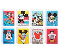 American Greetings Disney Lot de 32 cartes pour toutes les occasions avec enveloppes, Mickey Mouse