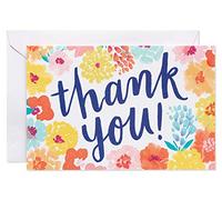 American Greetings Lot de 48 cartes de remerciement avec enveloppes, motif floral vif
