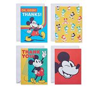 American Greetings Lot de 48 cartes de remerciement et vierges avec enveloppes, Mickey Mouse