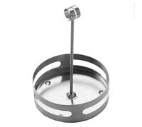 American Metalcraft SCH6 Étagère à condiments en acier inoxydable Diamètre 16,5 cm Largeur 10,4 cm Hauteur 8,9 cm