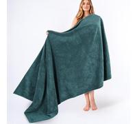 American Soft Linen Serviette Éponge Drap de Bain surdimensionné 100% Coton Turc pour Salle de Bain - 101 x 203 cm - Bleu Sarcelle