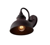 American Vintage Industry Applique extérieure étanche allée Jardin Cour en Aluminium Applique Murale décorée café Restaurant Cave à vin allée e27 Lanterne Murale luminaire
