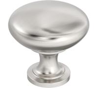 Amerock 10BX53005G10 Edona Allison Value Lot de 10 boutons de 32 mm de diamètre Nickel satiné