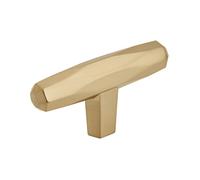 Amerock | Bouton de placard | Bronze champagne | 64 mm de longueur | Saint-Vincent | 1 lot | Bouton de tiroir | Quincaillerie d'armoire