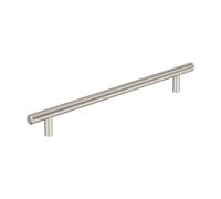 Amerock BP40521CSG9 Poignée d'armoire en nickel sterling | Quincaillerie d'armoire de centre à centre de 224 mm | Quincaillerie pour meubles | Tirette de tiroir