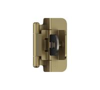 Amerock BPR8700BBZ | Charnière d'armoire | 10 mm (10 mm) double démontable | Champagne doré | Charnière de porte d'armoire de cuisine | 1 paire/lot de 2 | Matériel fonctionnel