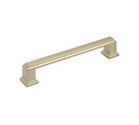Amerock | Poignée d'armoire | Champagne doré | 128 mm de centre à centre | Nommer | 1 lot | Poignée de tiroir | Quincaillerie d'armoire