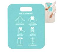 Amesor Planche À Dossiers Pour Chemises, Planche À Plier Le Linge, Aide Au Pliages Du Linge, Planche Pliante Pour Chemise, Planche Pliante Facile Et Rapide Pour Adultes Et Enfant, 30,5 × 25,3 CM