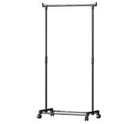 Amesor Portant À Vêtements Pour Suspendre Des Vêtements, Portant À Vêtements Mobile Avec Étagère À Chaussures Inférieure, Tringle À Vêtements Sur Roulettes, Support De Rangement Mobile Pour Vêtements