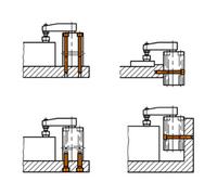 AMF AMF Bride de serrage en U biseautée 22X315 mm Quantité:1