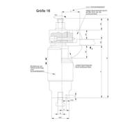 AMF AMF Goujon fileté DIN 6379 M24X400 Quantité:1
