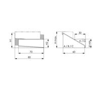 AMF AMF Goujon fileté DIN 6379 M6X50 Quantité:1