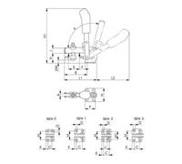 AMF AMF Patin d'appui, acier inoxydable DR Quantité:1