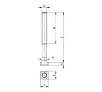 AMF AMF Rondelle Forme D M16 Quantité:1