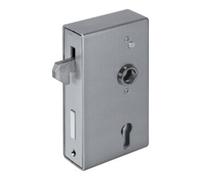 AMF Boîtier de serrure AMF pour portillon coulissant 140S-30ZW, B.30mm H.172mm T.94mm, poli Quantité:1
