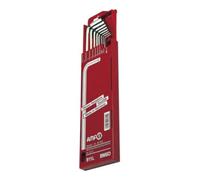 AMF Clés hexagonales AMF jeu de 8 clés 6KT SW2-10mm extra-longues avec support i.Ku. Quantité:1