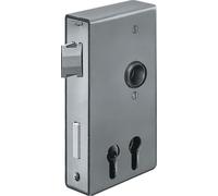 AMF Coffre de serrure 140D-40ZW pour cylindre double nu utilisable à gauche et à droite - 14407