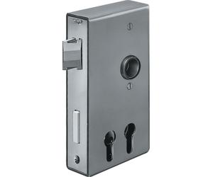 AMF Coffre de serrure 140D-40ZW pour cylindre double nu utilisable à gauche et à droite - 14407