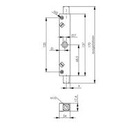 AMF Pince combinée AMF N° 6860 taille 1 galv. Quantité:1