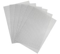 AMFUN 15cm x 21cm Grillage Métallique en Acier Inoxydable, 6PCS Wire Mesh Maille Métallique Filtre, Grille Métallique Anti Insecte pour Ventilation, Sécurité, Fenêtres et Jardin (Acier Galvanisé)
